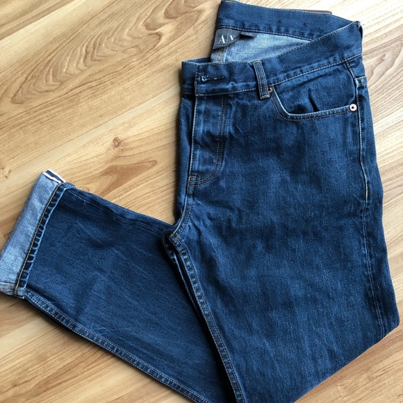 Armani Exchange Other - Dark Blue A/X cuffed jeans